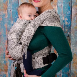 Neko Half Buckle regolabile Baby Size Lokum Hazel - Neko Slings