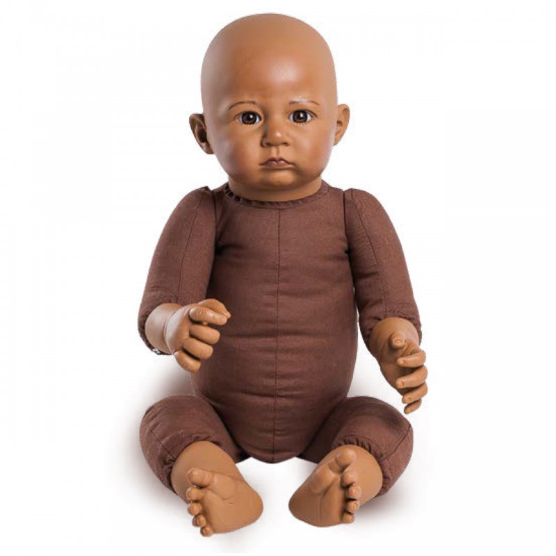 Bambola didattica per babywearing neonato 55 cm